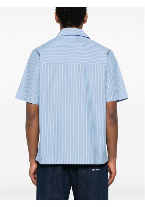 camicia mads uomo azzurra NORSE PROJECTS | N40-08317000